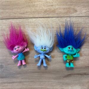 Trolls Figurines set of 3